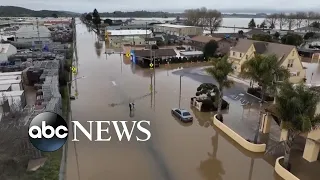 Relentless rain triggers flooding in California