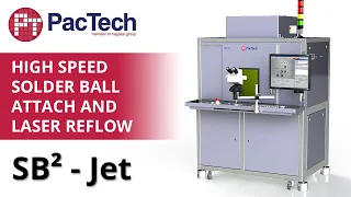 High Speed Solder Ball Attach and Laser Reflow with SB²-Jet | Advanced Packaging Equipment