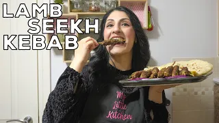 Lamb Seekh Kabab Recipe | The Best Homemade Lamb Seekh Kebabs