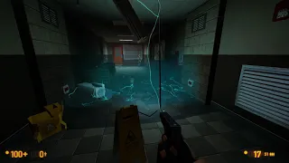 Saving (?) scientist at the start of Office Complex - Black Mesa