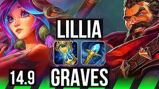 LILLIA vs GRAVES (JGL) | 11/1/13, 69% winrate, Legendary | EUW Diamond | 14.9