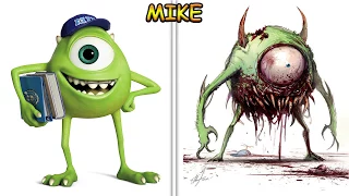 Cartoon Characters as Monsters 2020! 😱