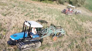 ARATURA COLLINARE 2K21. 2X NEW HOLLAND/ 82-85-TK 95 + TWO FURROWS ANGELONI. (ANDREELLI-ALMONTI).