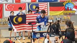 SOC/ Stack of Champions WSSA 2023 World Sport Stacking Championships Singapore