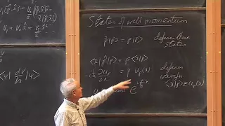 Oxford   Lecture 06 006 Wavefunctions for Well Defined Momentum, the Uncertainty Principle and Dynam