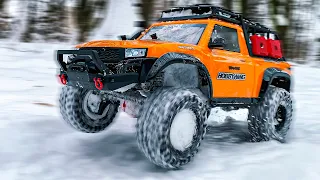 Traxxas TRX 4 Sport Kit Snow Driving, Bashing #1