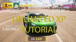 HOW TO GET UNLIMITED MAX XP FOR FREE - LATEST FORZA HORIZON 5 HACK CHEAT GLITCH