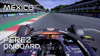 Sergio Perez Onboard Lap Mexico F1 2022 Assetto Corsa