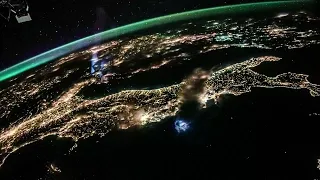 ISS Timelapse - Thunderstorm above Gulf of Gaeta (03 September 2022)