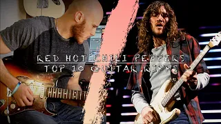 Red Hot Chili Peppers|Top 10 Guitar Riffs