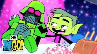 Dinner Time With The Teen Titans 🦐 | Teen Titans Go! | Cartoon Network