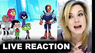 Teen Titans Go to the Movies Trailer REACTION