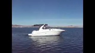 2004 Sea Ray 300 Sundancer Lake Test Boulder Boats Lake Mead