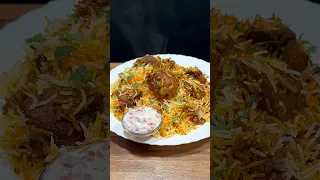 Hyderabadi Chicken Biryani #shorts #food #asmr #recipe #biryani