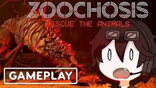 Vtuber reacts to Zoochosis - Exclusive Gameplay Teaser Trailer #Zoochosis #reaction #vtuber  #react