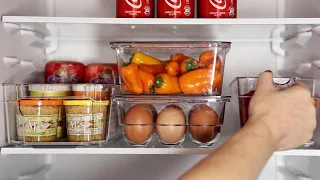 Organise Your Fridge: Clear Acrylic Organisers at West Pack Lifestyle