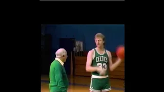 Larry Bird couldn’t even miss a shot if he tried