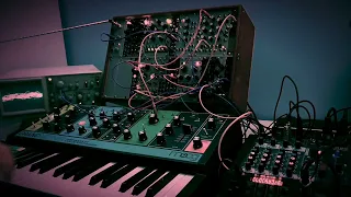 Purcell - Funeral of Queen Mary [Synth Version] on Moog Grandmother and Modular Synth (Eurorack)