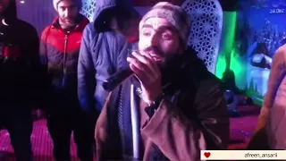 #ye jism hai toh kya/Ahmed Tanveer ali / killer performance at Gulmarg in -14°with crazy audience🔥🖤