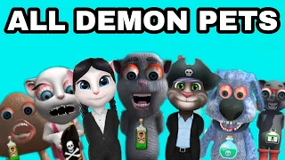 All Demon Pets | Talking Juan Maria Pablo Peu RTX Tom Joe Angela