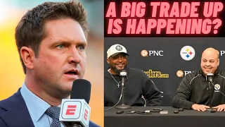 ESPN REVEALS PITTSBURGH STEELERS HAVE CONTACTED MULTIPLE TEAMS TO TRADE UP!!! (News)