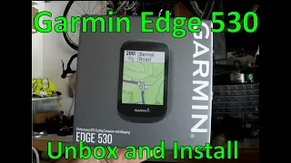 FINALLY got a Garmin Edge 530; Unboxing and Mounting on Road and MTB - Strava Time!!