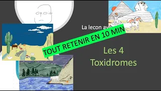 Urgences - la lecon avec cedille - Les toxidromes 🧐👹🪬💊