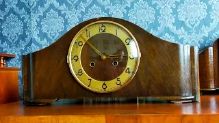 Mantel clock Hermle / Zegar kominkowy Hermle