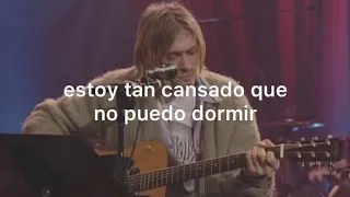 nirvana // pennyroyal tea  español live mtv unplugged