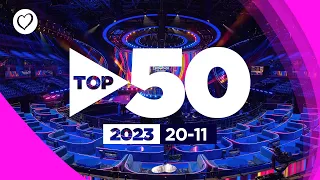 Eurovision Top 50 Most Watched 2023 - 20 to 11 | #UnitedByMusic