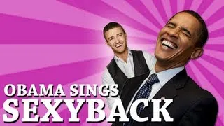 Barack Obama Singing SexyBack by Justin Timberlake (ft. Joe Biden)