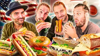 Les meilleurs Sandwichs Américains ! (Hot-dogs, cheesesteack, sloppy joe ! etc...)