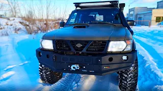 Nissan Patrol Y61 4x4 TUNING review/ обзор на Nissan Patrol Y61 4x4