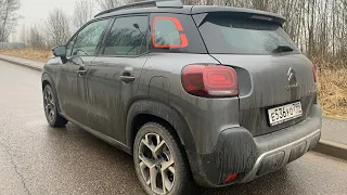 Взял Рестайл Citroen C3 Aircross - елочная гирлянда рубит полный привод! Трасса , поле - все такое…