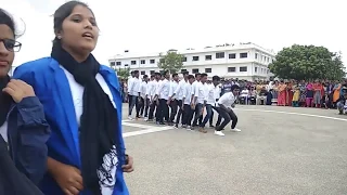 PVKK FLASH MOB-2K18 by first year B.tech Students