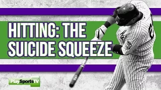 Baseball Hitting - The Suicide Squeeze