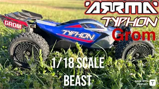 Unboxing and testing the Arrma Typhon Grom #rccar #rcvlog #unboxing #arrma