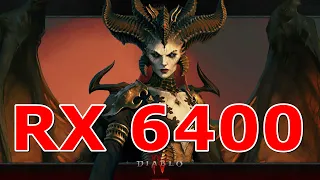 Diablo 4 - RX 6400 + i3 12100F