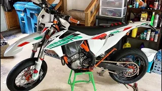 KTM 500 EXC Sixdays 2021 Supermoto warp9