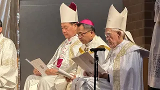 Bishop Rey Bersabal's Oath of Fidelity. Diocese of Sacramento I May 30th, 2024.