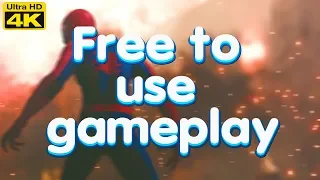 Free to use GamePlay | Marvel Spider-Man PS4 [4K]