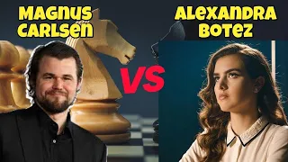 The INSANE Time Odds With Magnus Carlsen VS Alexandra Botez.