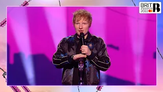 Ed Sheeran wins Songwriter of the Year | The BRIT Awards 2022