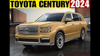 All new 2024 Toyota Century SUV - Features of Luxory Car