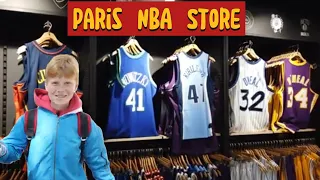 В Париж за мечтой. Рай для баскетбольного фаната. Обзор NBA Store Paris