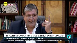 Alan García: "Yo que culpa tengo de haber triunfado"