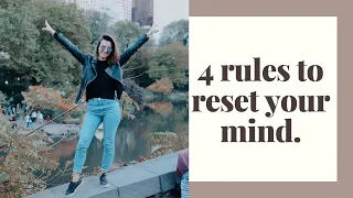 4 RULES TO RESET OUR MIND. FIVE MINUTES JOURNAL | live&wear NEAT