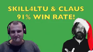 WOT - Skill4ltu & Claus Platoon = 91% Win Rate | World of Tanks