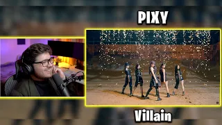 First Time Reacting to PIXY(픽시) - 'Villain' MV