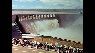 Gariep Dam (Hendrik Verwoerd Dam) official opening